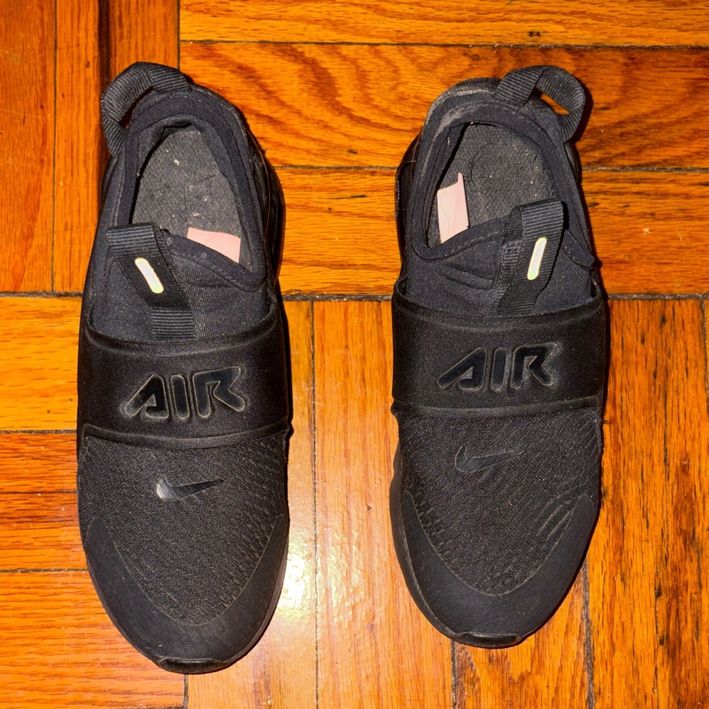 Nike Black AIR Slip-On Shoes